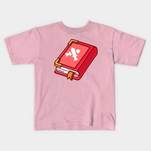 Floating Book Cartoon Kids T-Shirt